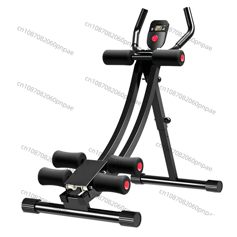 

Beautiful waist lazy abdominal machine fitness equipment household female male folding roller coaster