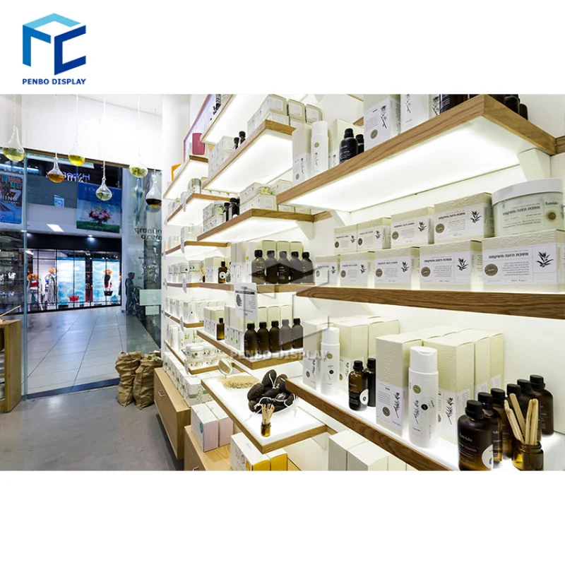 

2025customized.Shopping Mall Household Items Wooden Soap Display Stores