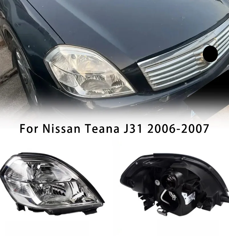 Auto Parts left and right L26075-7W30A R26025-7W30A Headlight Front Lamp For Nissan Teana J31 2006-2007 Car Accessories