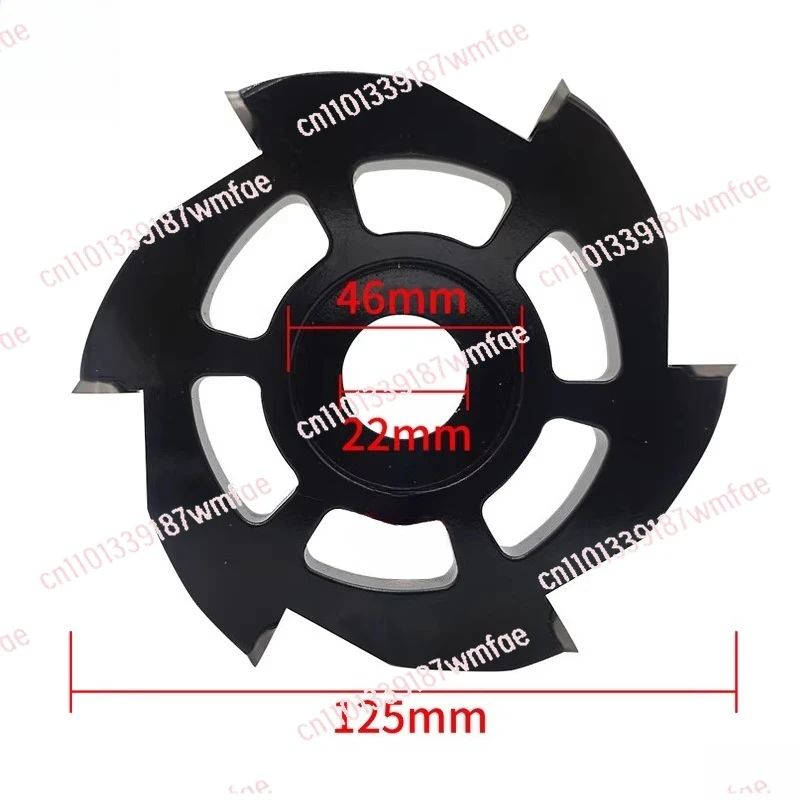 

Angle Grinder Safety Blade Woodworking Root Carving Six-tooth Blade Discarded Alloy Root Carving Tea Tray Making Tool