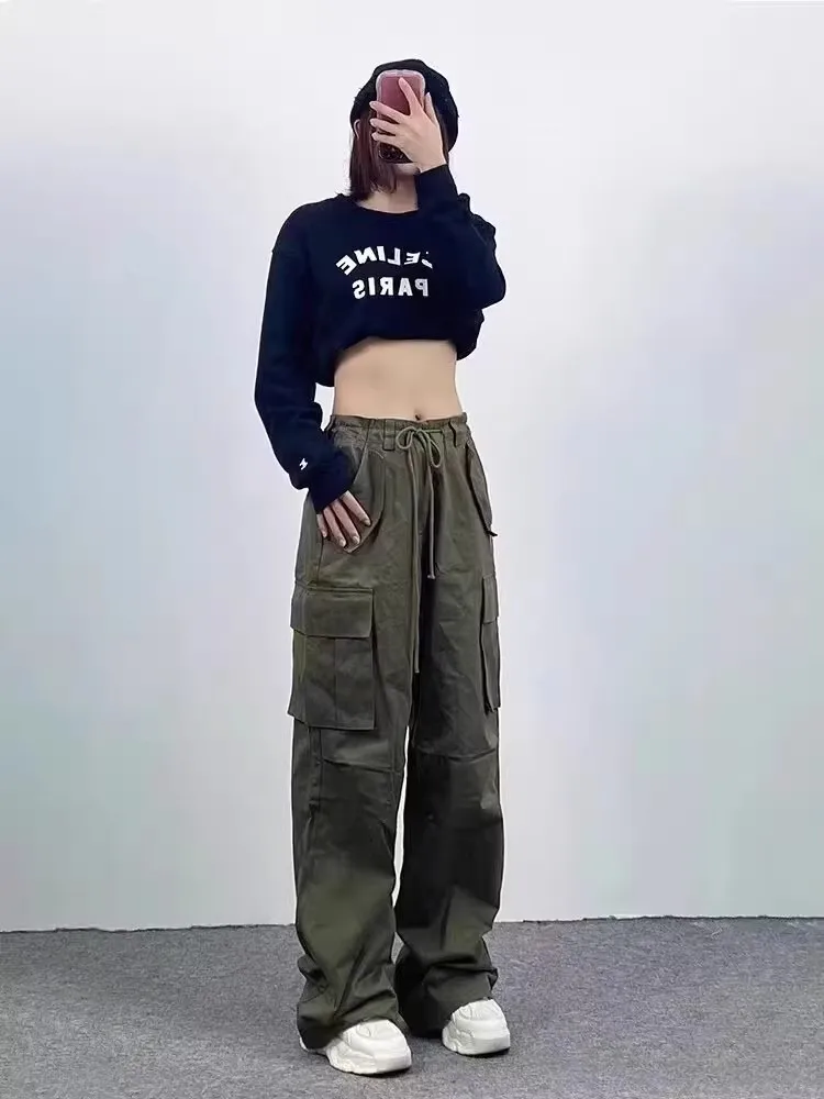 Grande taille été nouveau pantalon de travail décontracté polyvalent pantalon ample minceur sport séchage rapide pantalons pour femmes en cours d'exécution respirant