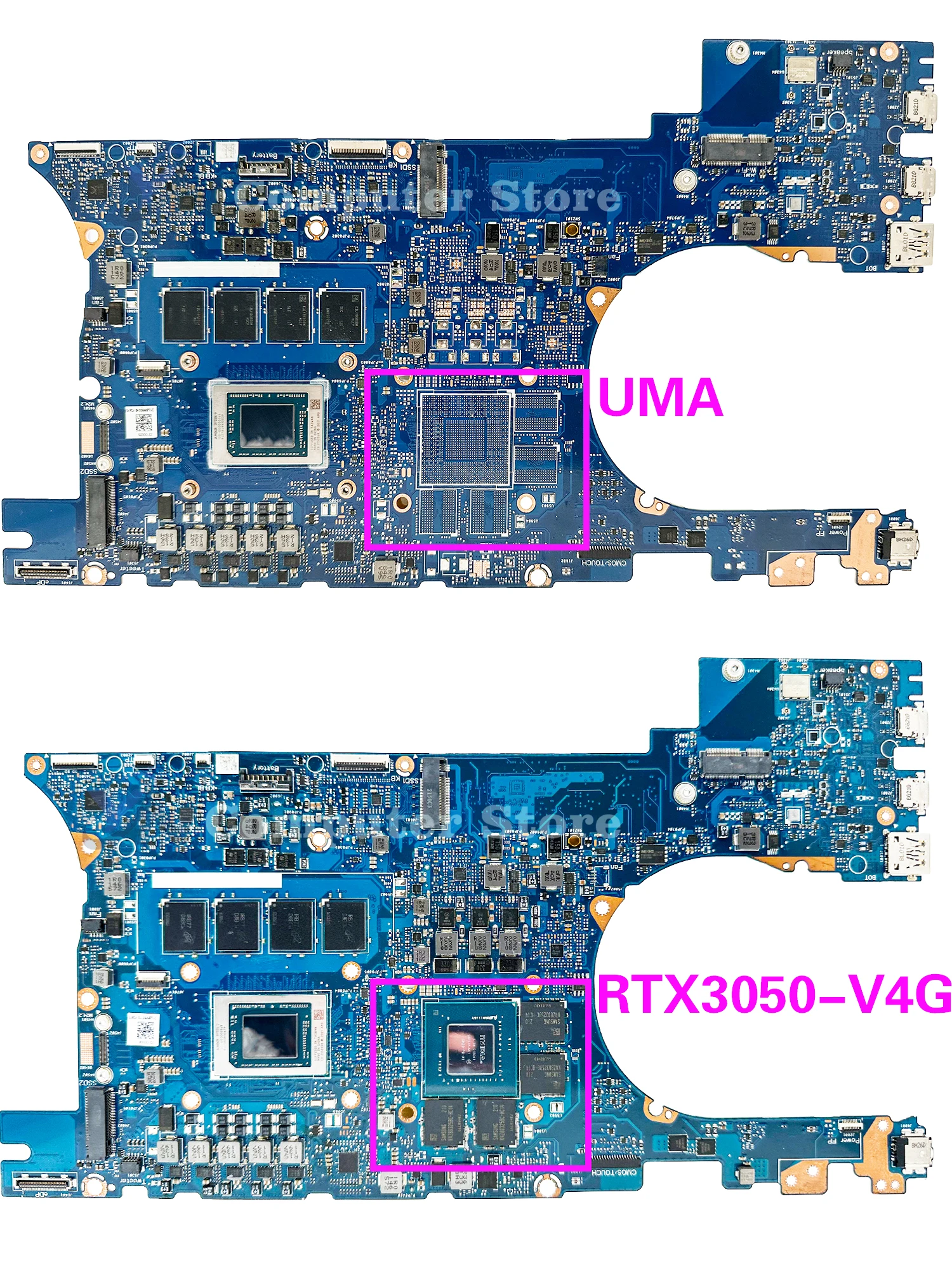 اللوحة الأم للكمبيوتر المحمول لـ ASUS ، UM6702RC ، UM6702RA ، UM6702R ، ، من ، من ، في ، ، ، في ، ، 16 جيجابايت ، 32 جيجابايت ، Test OK