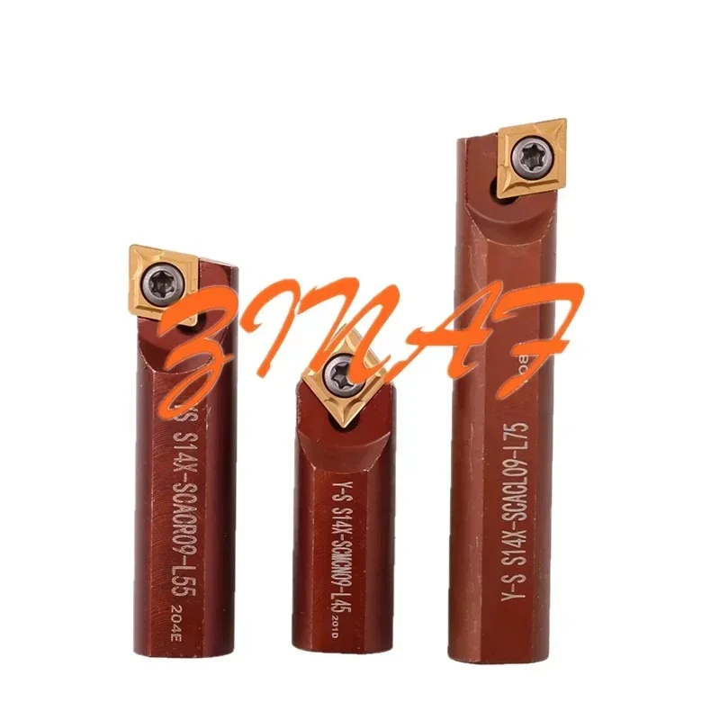 5Pcs/7Pcs set S12X-SCACR09 S14X-SCMCN09 Small Diameter Boring Machine Parts Inner Hole Grinding Bore CNC boring tool For CCMT09