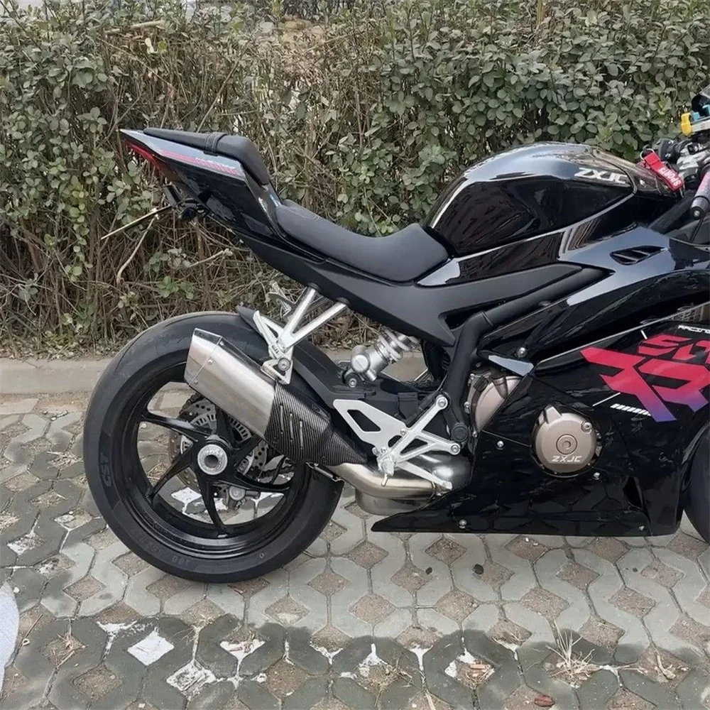 For CFMOTO NK800 800NK exhaust pipe cover For Scorpio/Akrapovic exhaust pipe anti scald insulation board/protective cover