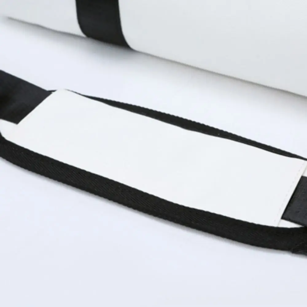 حقيبة مضرب تنس ذات سعة كبيرة قابلة للتعديل متعددة الطبقات حقيبة كتف للتنس كتف واحد لون نقي حقيبة لياقة رياضية للنساء والرجال