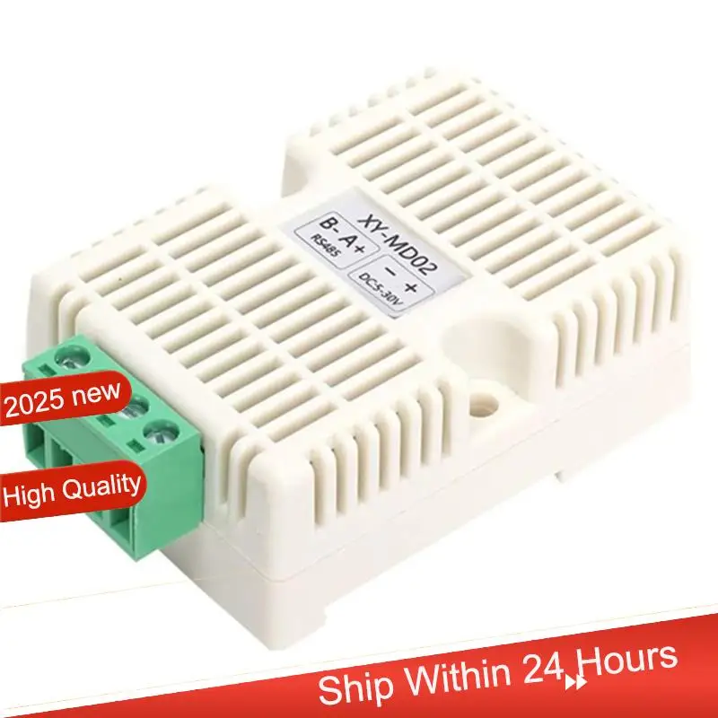 ~【A48T HOT】XY-MD02 Modbus RS485 Temperature Humidity Transmitter Sensor Module Analog Signal SHT40 Detection