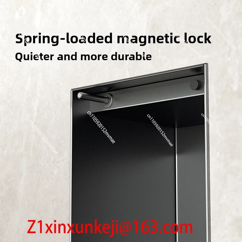 Modern Bathroom Hidden Toilet Brush Set | Stainless Steel Wall Niche with Silicone Brush, Embedded Design