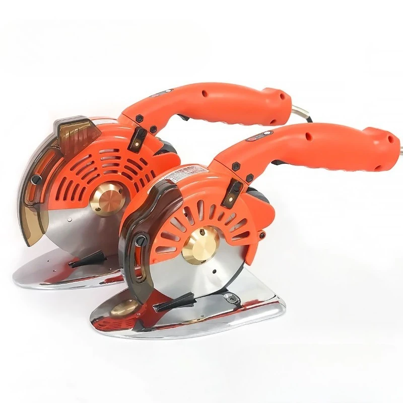 

110V/220V Industrial Electric Scissors Handheld Cutting Cloth Machine Silent Servo Direct Drive Electric Round Knife