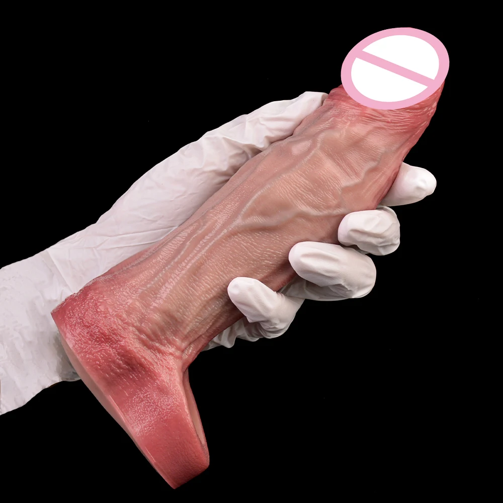 LEZEE واقعية القضيب كم تهتز دسار غمد متعة محسن القضيب المكبر سيليكون ديك موسع الجنس لعب للرجال #3