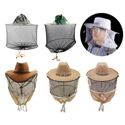 Chapeau d'apiculteur respirant avec voile haute visibilité, protection du visage, équation extérieure, kit de démarrage de gardien