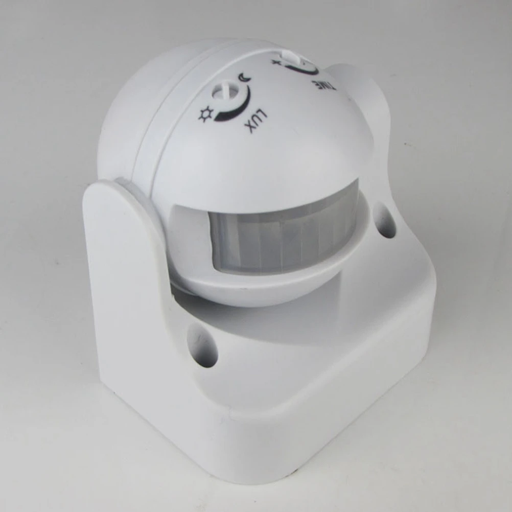 

Smart Switch Human Body Sensor Motion IR Infrared Sensors White 180 Degree Energy Saving Design For Corridor Toilets