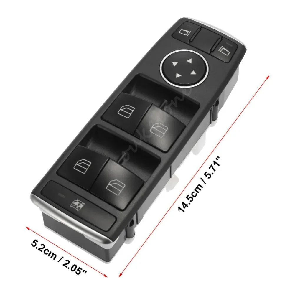 Electric Power Window Switch Control Button Part for Mercedes-Benz C300 GLK350 E63 C230 C250 E350 E550 2008-2012 Car Accessories