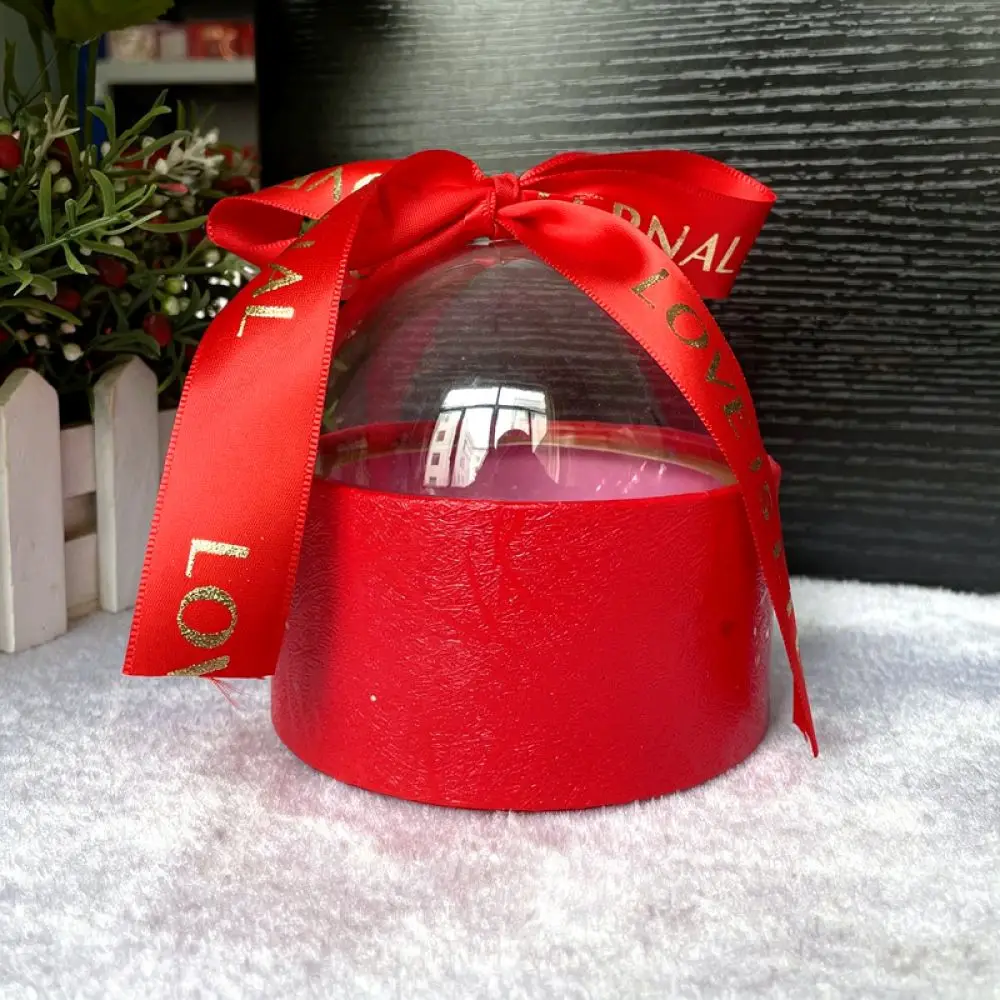 Versatile Paper Gift Box Semi Circle Container For Wedding Party Favors Holiday Celebration Apple Candy Wrapping