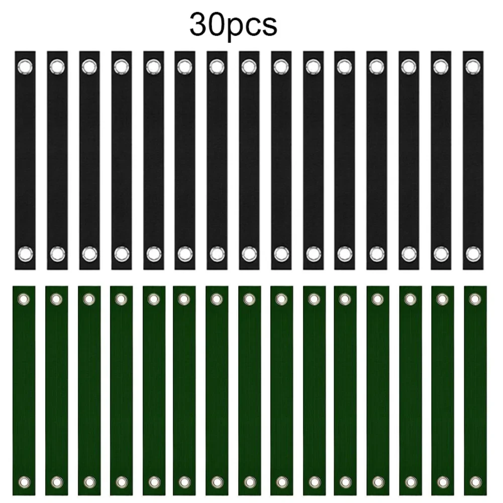 30Pcs Garden Tree Ties for Stabilizing New Plants and Garden Stakes Weather Resistant Nylon Straps for Outdoor Use