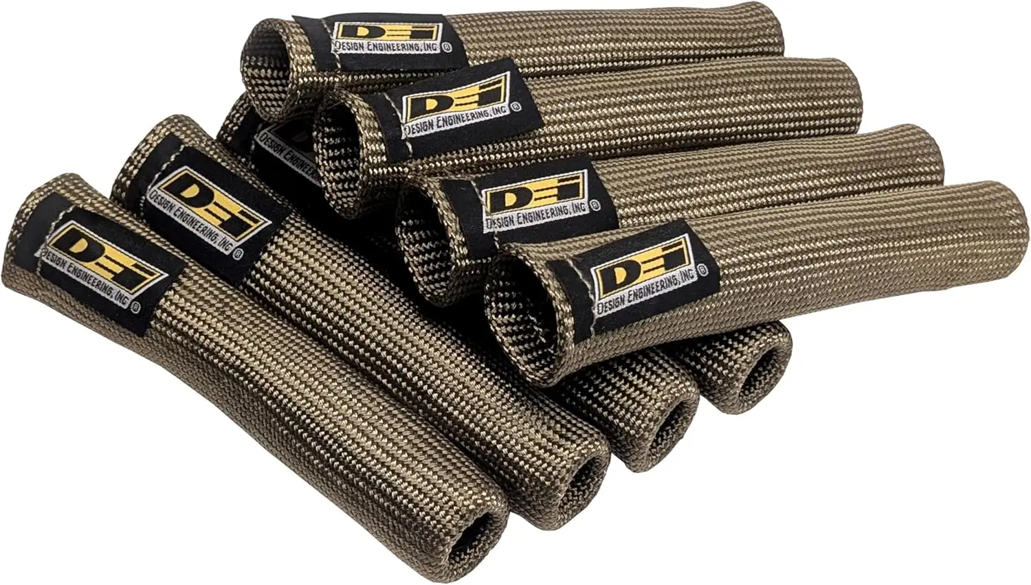 

6" Spark Plug Boot Protector Sleeves, Pack of 8 - Durable Titanium Design for Engine Protection