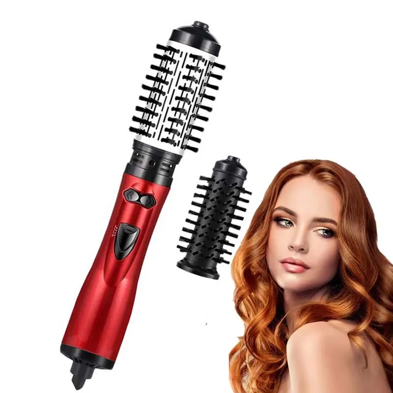 

Automatic Rotating Hot Air Brush 2 In 1 360 Degree Curling Iron Hair Dryer Brush Hair Salon Equipment One Step Hair Dryer Comb