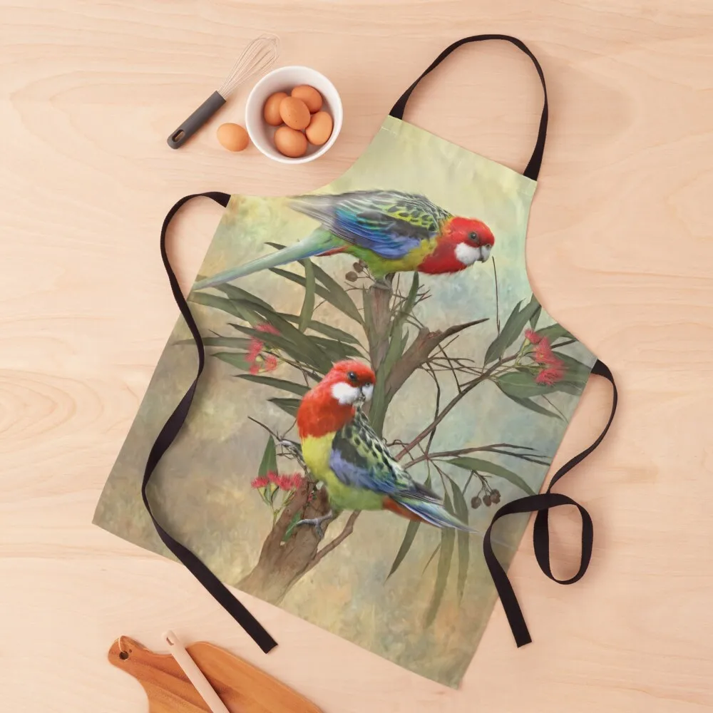 

Eastern Rosella Apron Men kitchen Hairdressing Apron