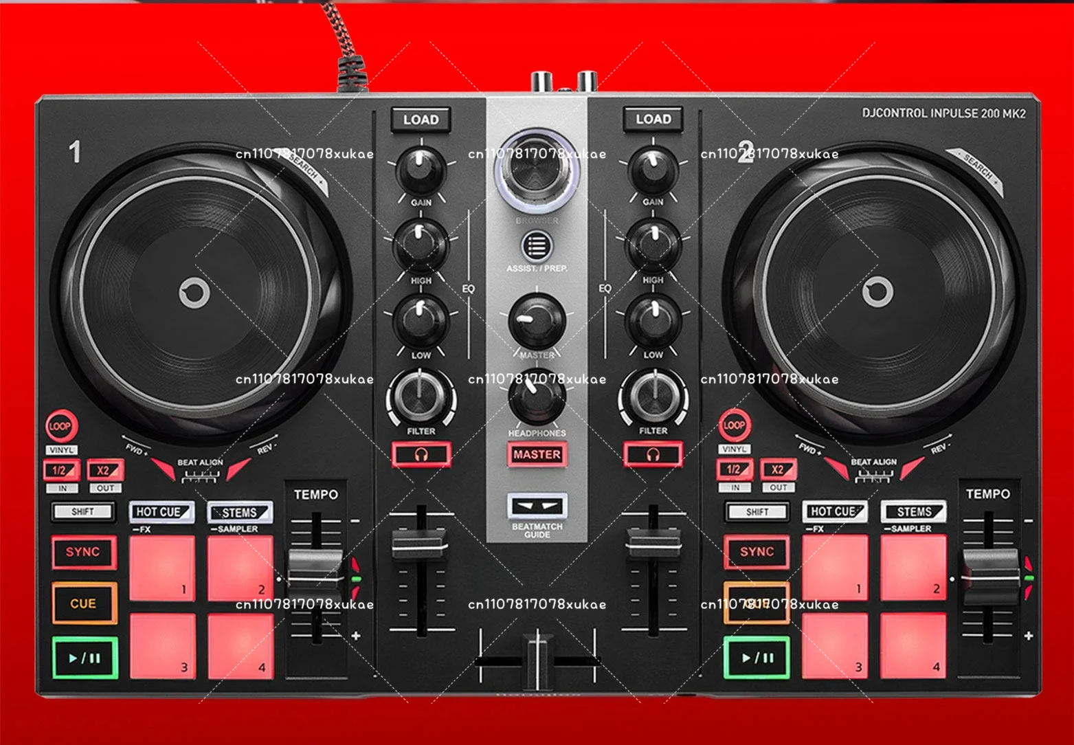 

Inpulse200mk2 digital DJ portable controller live small disc player