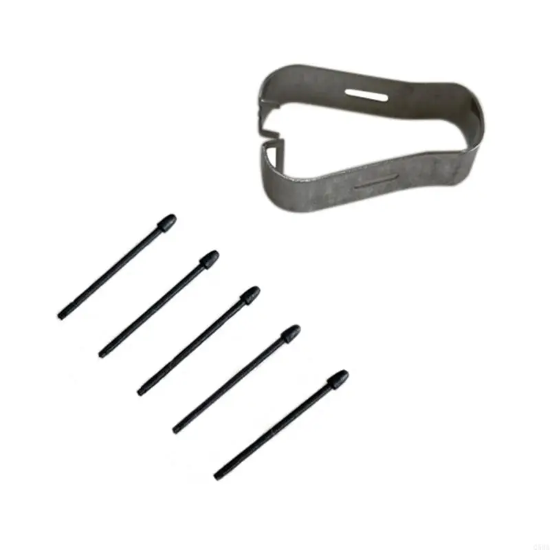 Q5WA 섬유 펜 펜트 스크라이브 쓰기 스타일러스 펜 디지털 태블릿 펜 팁 세트