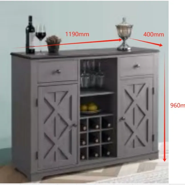 Amazon foreign trade hot-selling panel furniture living room locker cross-border supply side cabinet locker