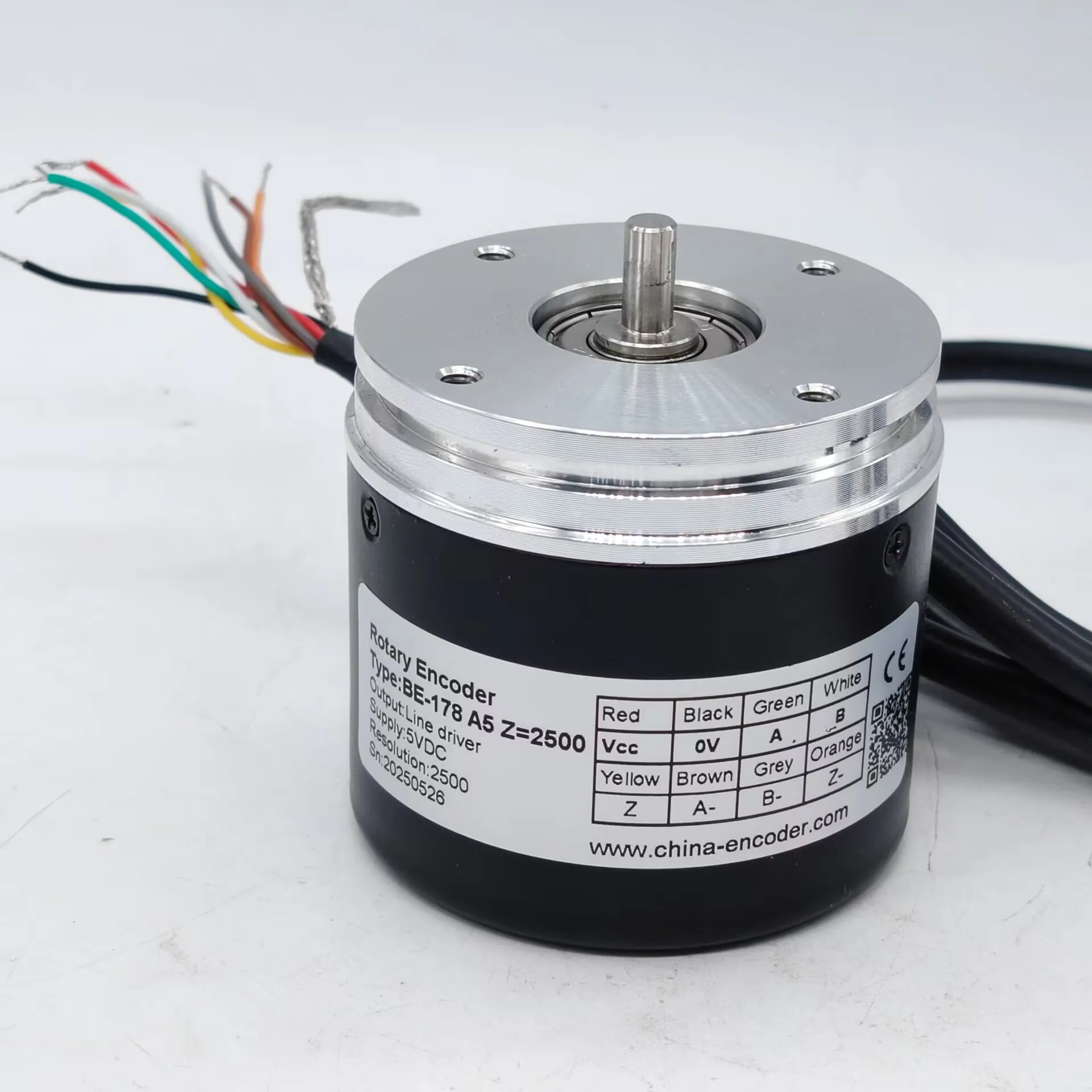 

Customized Encoder BE-178 A5 Z=2500 Replacement Type CALT GHST58-05G2500BML5