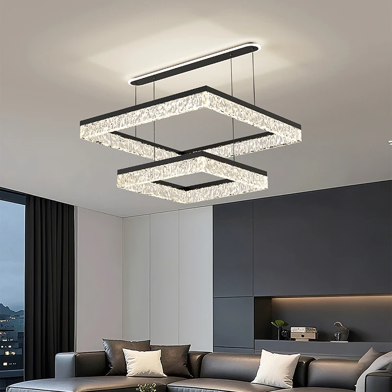 غرفة الطعام الحديثة قلادة أضواء إضاءة داخلية مصباح السقف شنقا ضوء led الثريات لغرفة المعيشة الإضاءة الداخلية #4