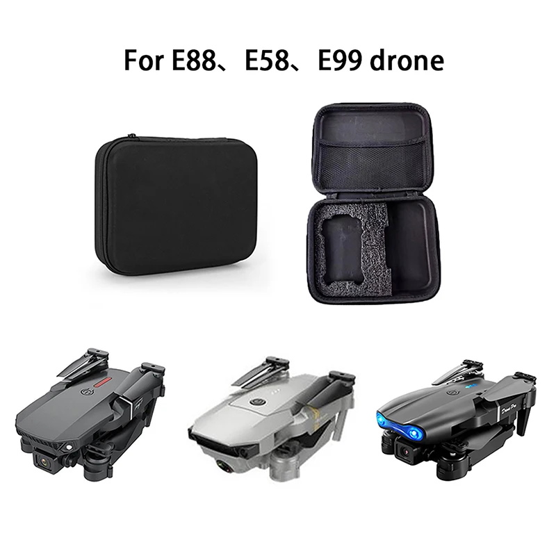 1Pc High-Quality Drone Storage Bag For E88 E58 E99 Aerial Photography Quadcopter Folding Universal EVA Travel Case