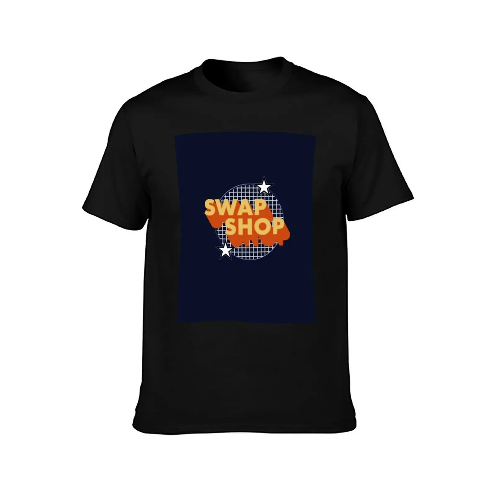 Swap Shop Tribute T-Shirt korean fashion plus size tops man clothes funny t shirts for men