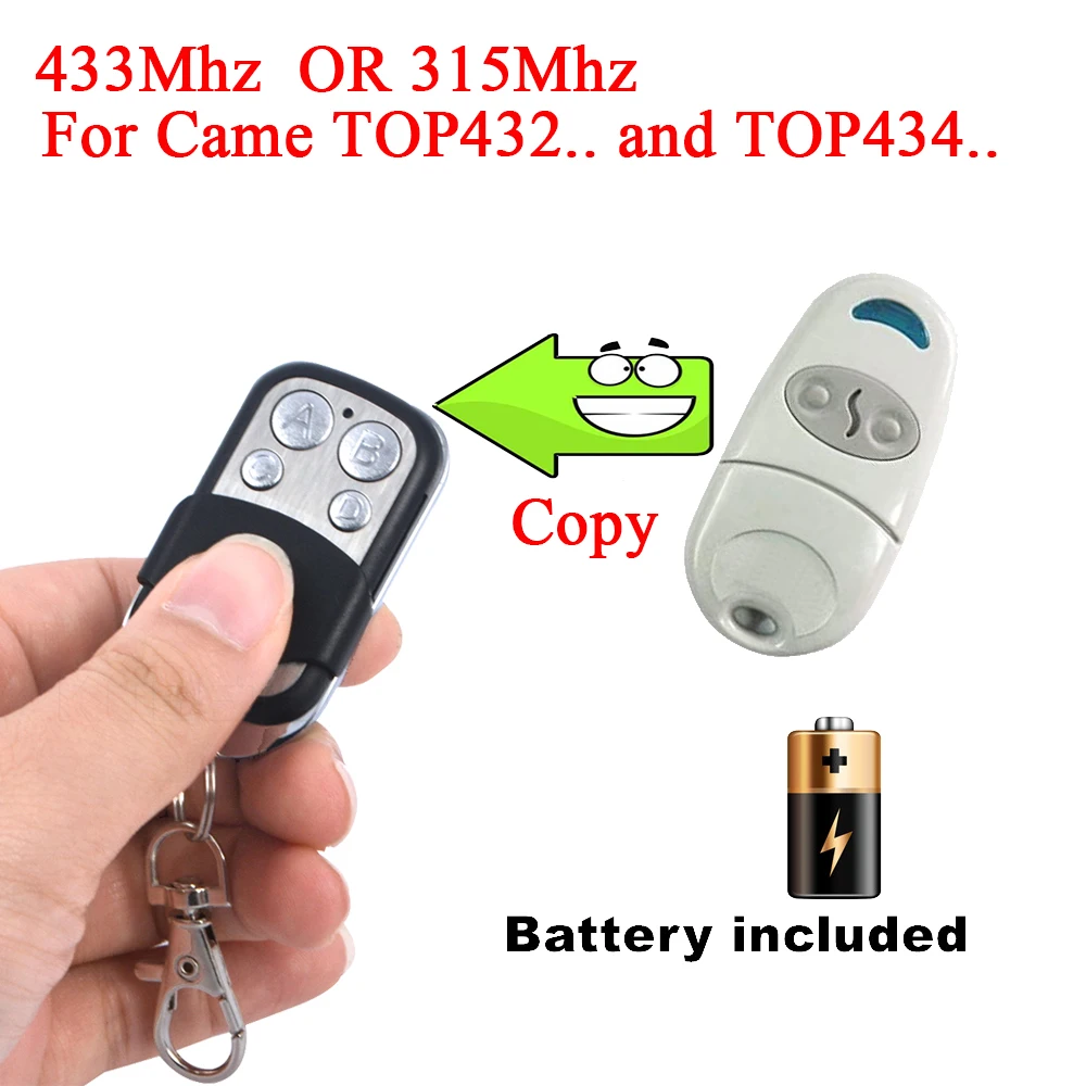 Kebidu Copy 433MHZ 315/330MHZ frequency Moto Car Auto Electric Cloning Gate Garage Door Remote Control Face to Face Copy Key Fob