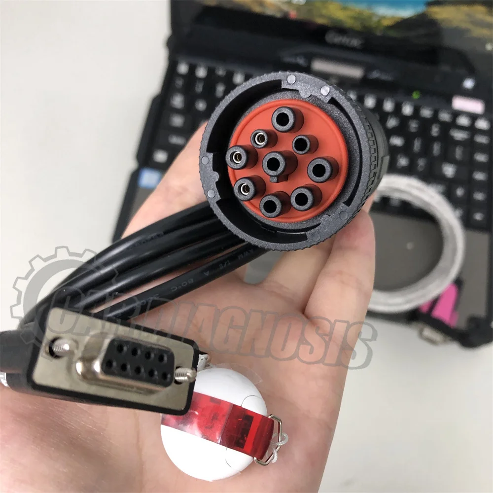 Key Dongle Sculi 2.14 New Software Getac V110 Laptop for Liebherr Machine Crane Excavator Truck Bulldozer Diagnostic Tool