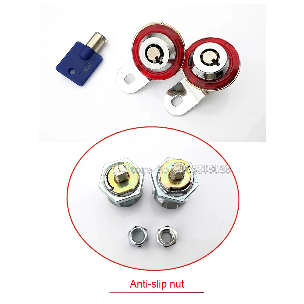 10pcs/lot Cam Lock 6086 Door Lock for Game Machine Iron / Wood Door Arcade Slot Pinball Games Cabinet