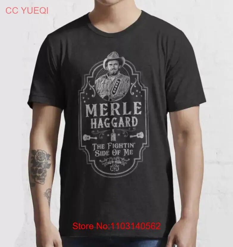 Merle Haggard Fightin Side Of Me T-Shirt Unisex Short Sleeve T-Shirt All Sizes