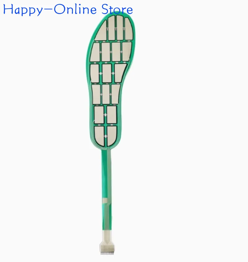 Gait Analysis of 42-sole Insole Pressure Sensor Distributed Flexible Film Array Acquisition Module