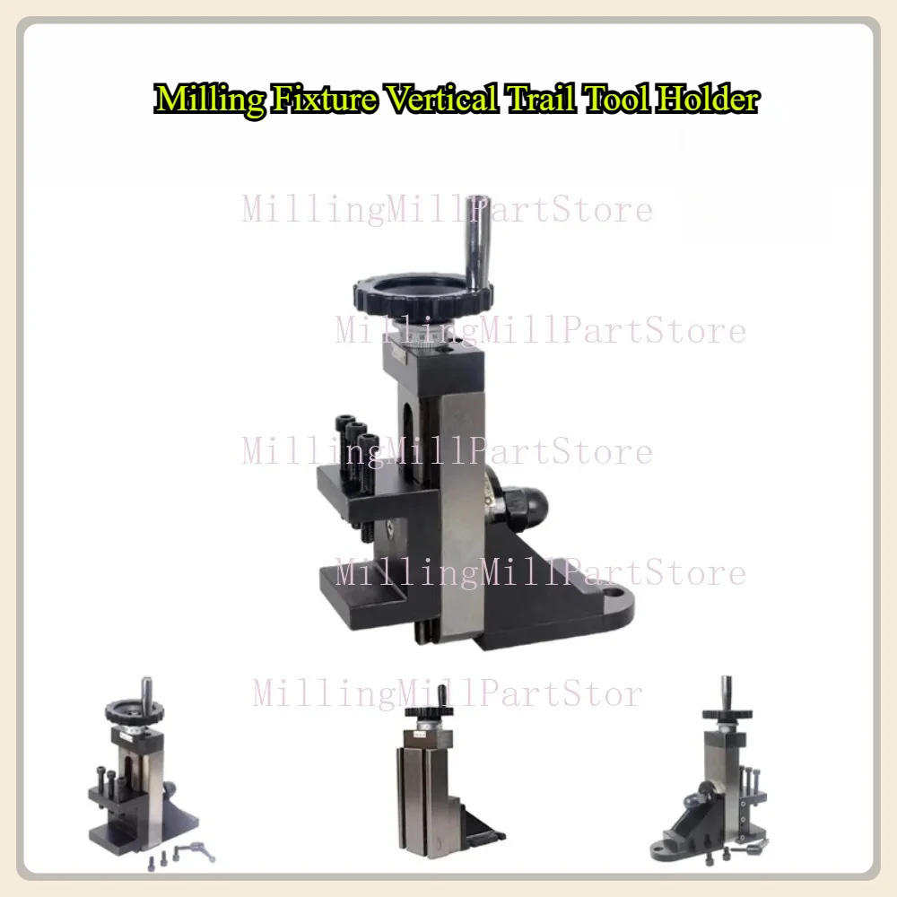 C8 SC8 C10 SC10 Lathe Parts Vertical Tool Holder Milling Fixture Vertical Vise Vertical Trail Toolholder