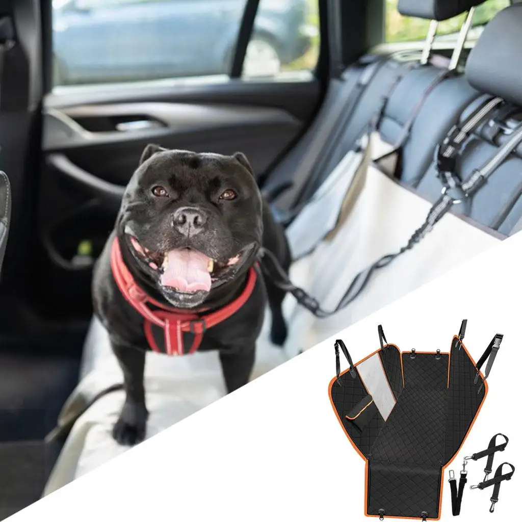 Anti-Scratch Dog Car Seat Cover Waterproof Safety Protector for Travel Cars