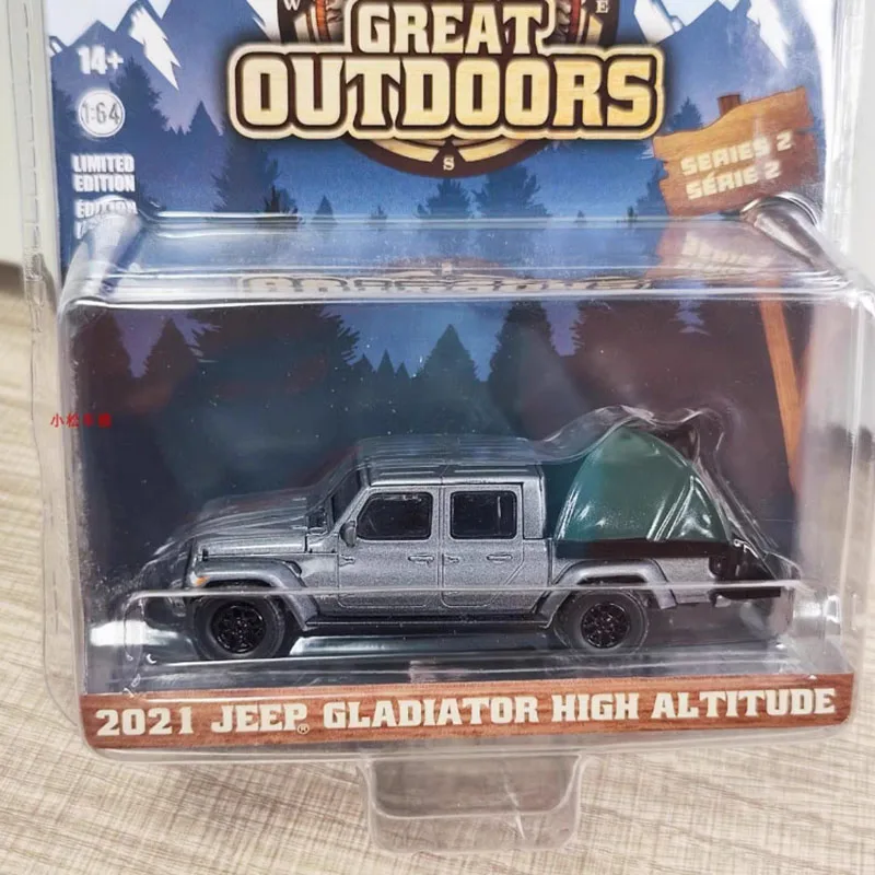 Greenlight Diecast escala 1:64 2020 2021 Jeep's gladiador vehículo de aleación modelo de coche colección estática decorado regalos de vacaciones