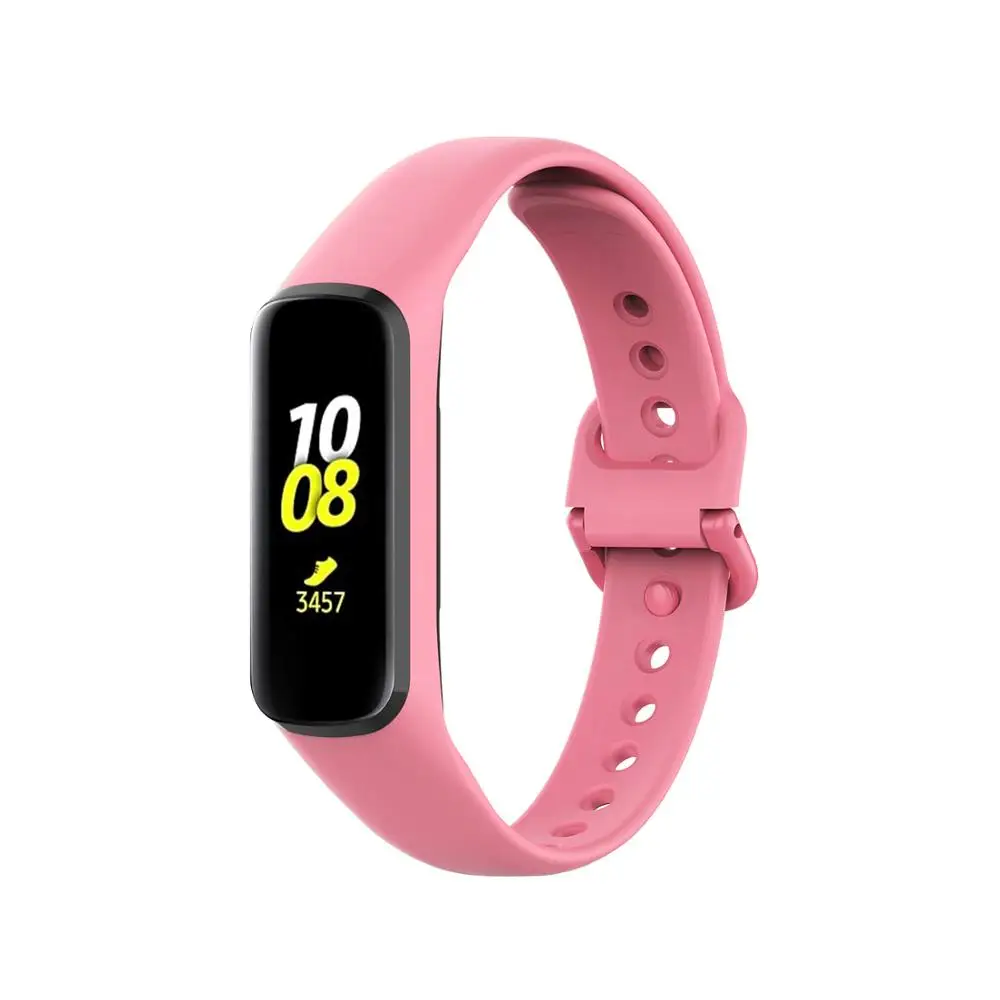 Tali jam tangan pintar silikon, untuk Samsung Galaxy Fit 2 SM-R220 gelang untuk Samsung Galaxy Fit2 Band tali Correa