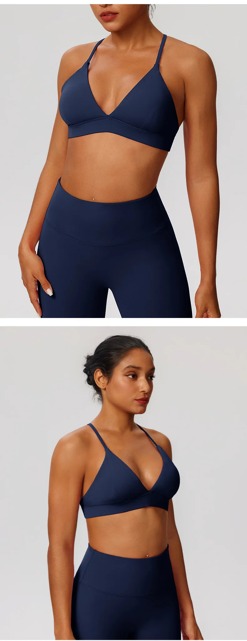 Tight Yoga Bra Women's Camisole Beautiful Back No Steel Ring Sports Bra Quick Drying Running Yoga Clothes Fitness Chest Pads