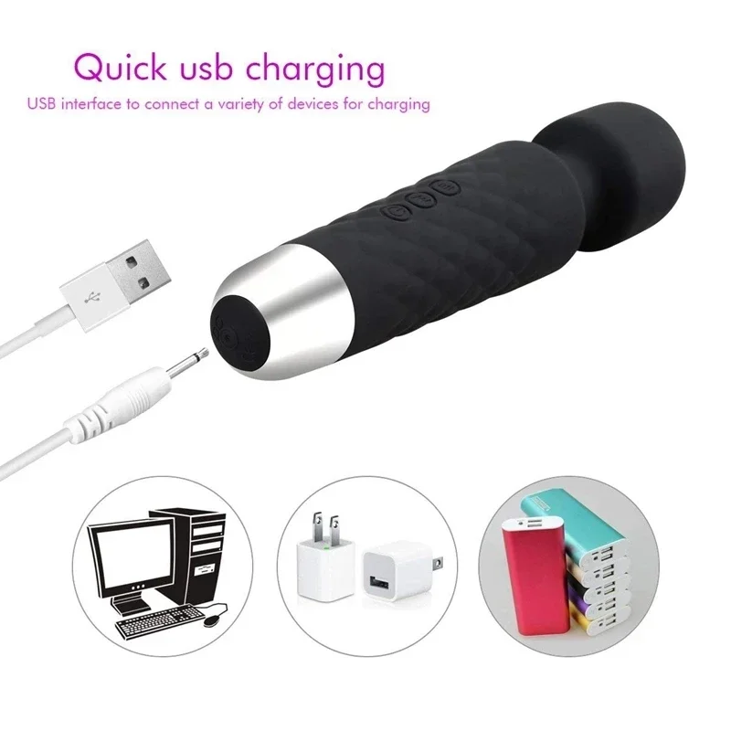 Vibrator USB DC2.5 Charger Cable Charging Cord for Rechargeable Sex Toys Vibrating Massager Accessories Power Supply Adult Tool