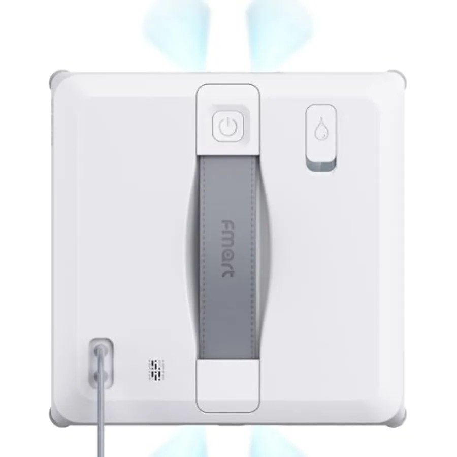 

W5 Mini Window Cleaning Robot, 4-Way Ultrasonic Spray, 8000Pa Suction, Ultra-Slim 2.36 in, Edge-Cleaning Route, Smart Path Plan