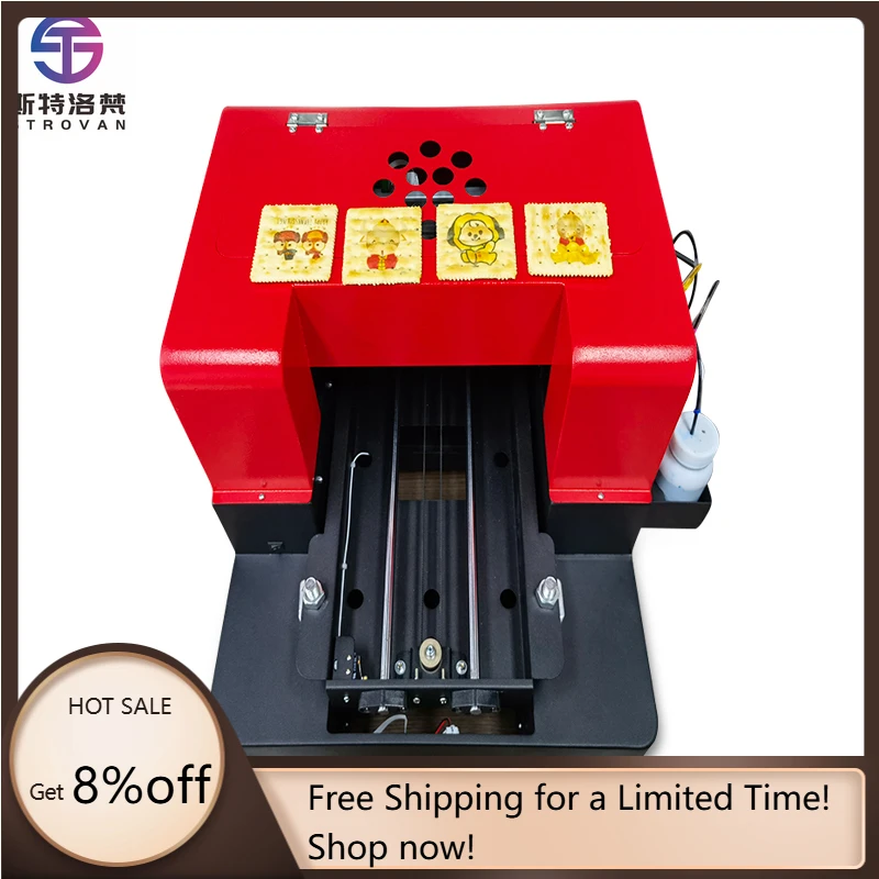 

STLF WJW High Quality Food Printer Device With Edible Inkjet for Birthday Cake Pastry Printing UV Printer