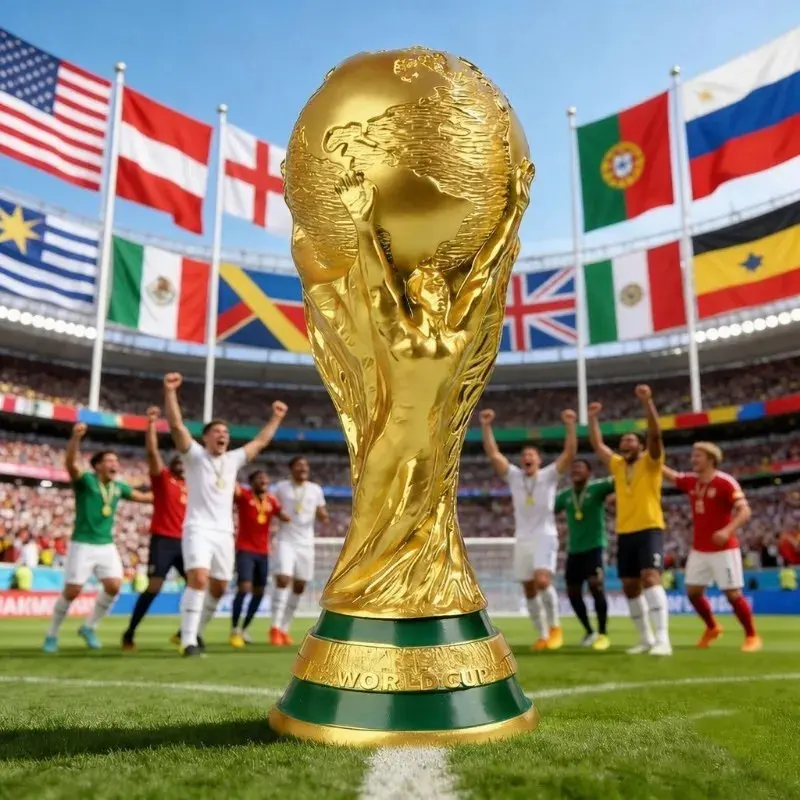 World Cup Trophy Model Ornament Football Match Souvenir Decoration Fans Collectible Craft Gidt Home Office Display Souvenir Toys view 4