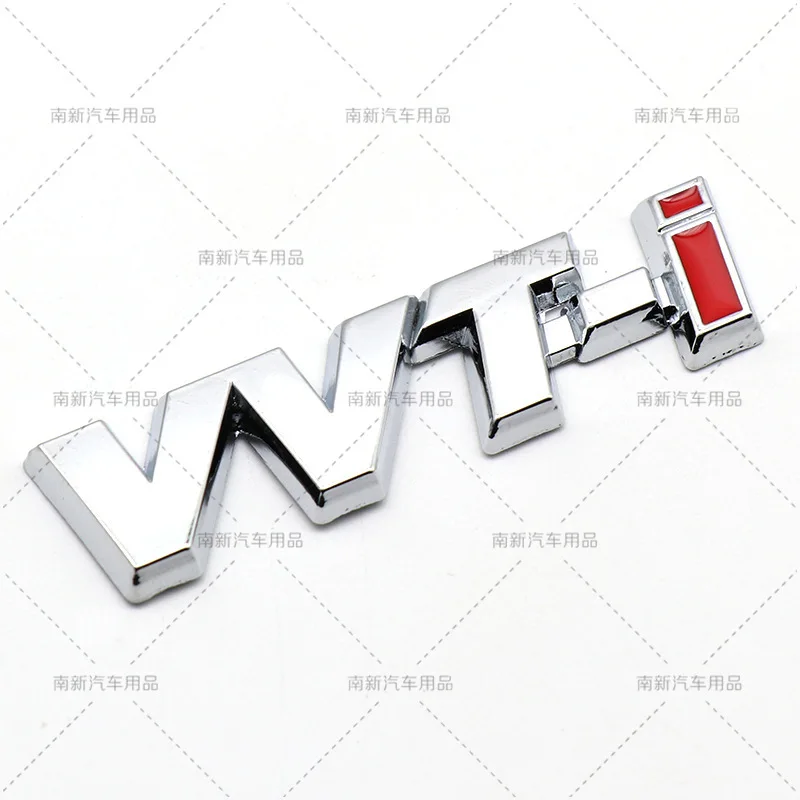 Metal VVT-I Car  Badge Sticker Fit For Toyota Corolla Vios Corolla EX Auto Fender Side Exterior Modification Styling Accessories