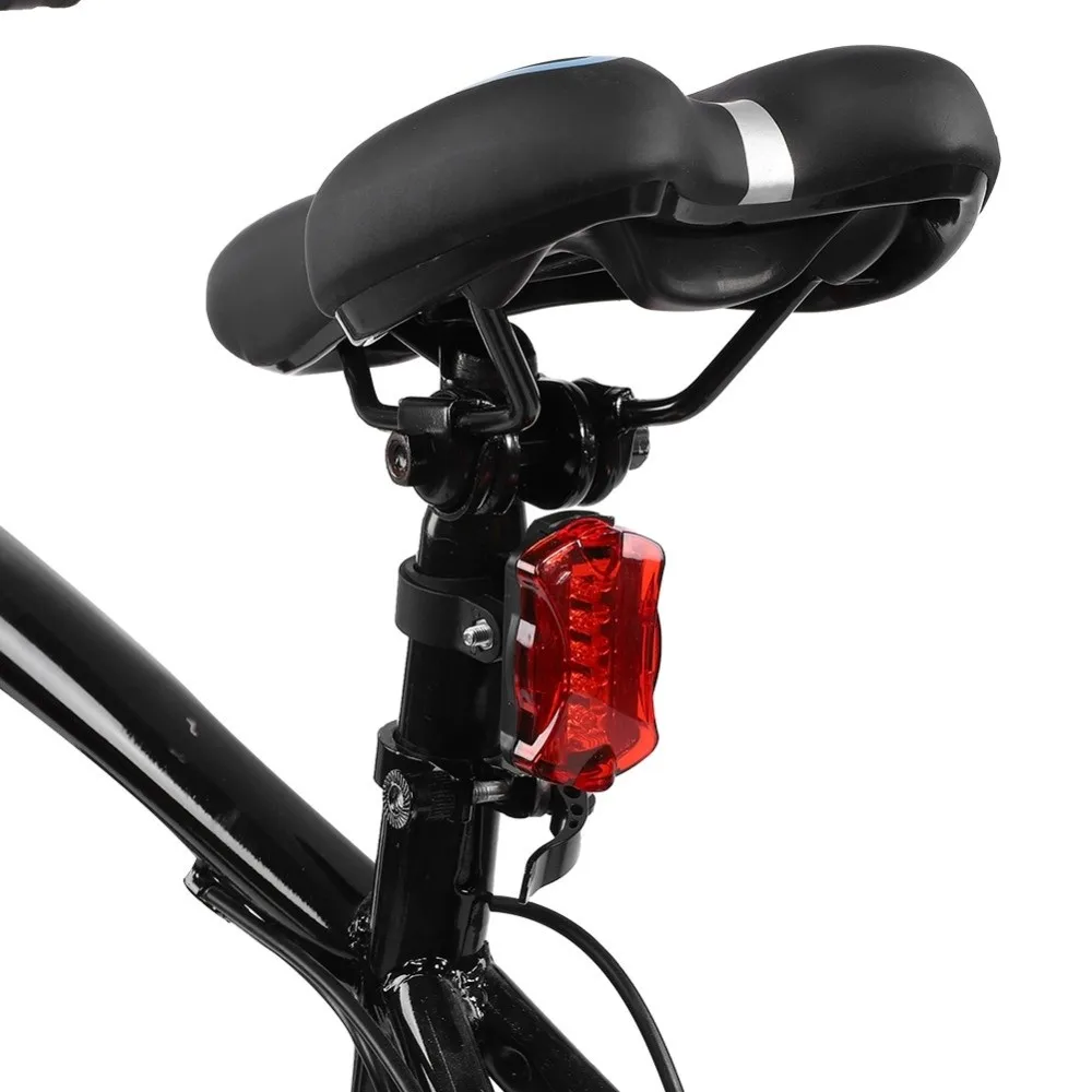 

1 Set 5 LED Bicycle Light Set Waterproof High Visibility Riding Lights Front Back Set Bike Front Rear Light Set Night Riding