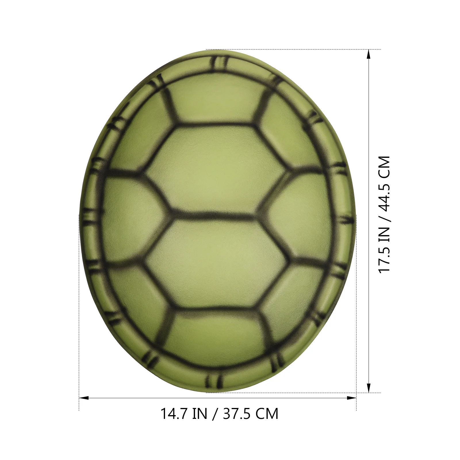 Eva Turtle Shell Prop für Kinder Erwachsene, leichtes, bequemes Cosplay-Kostüm für Halloween, Karneval, Party, Bühnenauftritt