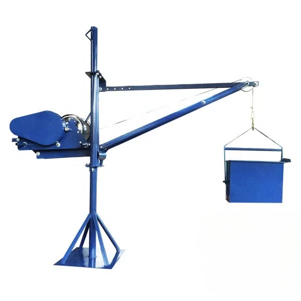 

Hot Sell Wholesale Mini Construction Lift Hoist Outdoor Crane Heavy Ing Machine Environment