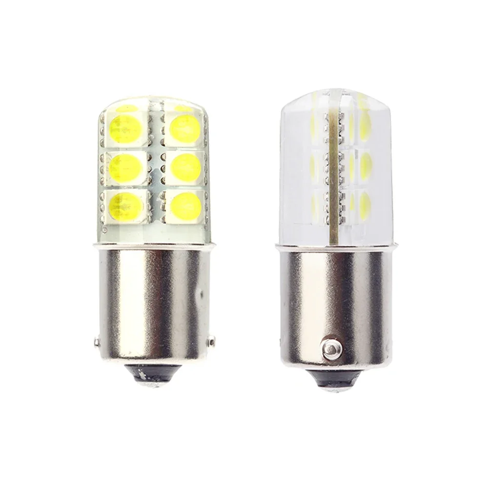 1/4pcs 2016 Led 1156 Style 12SMD P21w Ba15s Led Car Light Silica Gel Automobile Vehicle Motorcylce Brake Tail Park Lamp