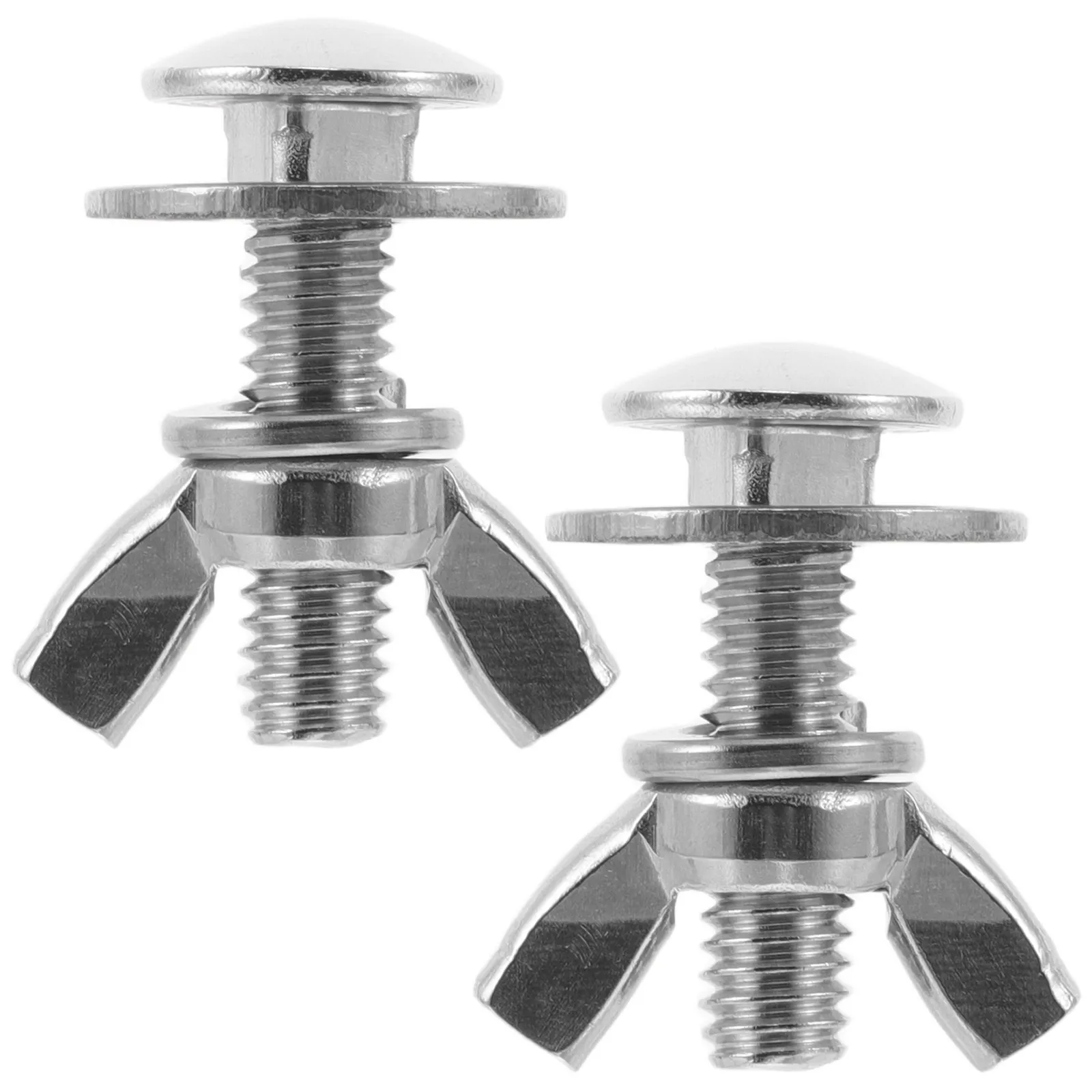 1Pair Underwater Rated Butterfly Wing Screws 316 Diving Backplate Bolts Tool Tightened Seawater Proof Mounting