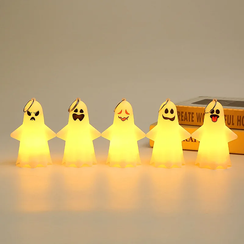 Halloween Decoration Halloween Party Decoration Props Electronic Candle Ghost Light Pendant