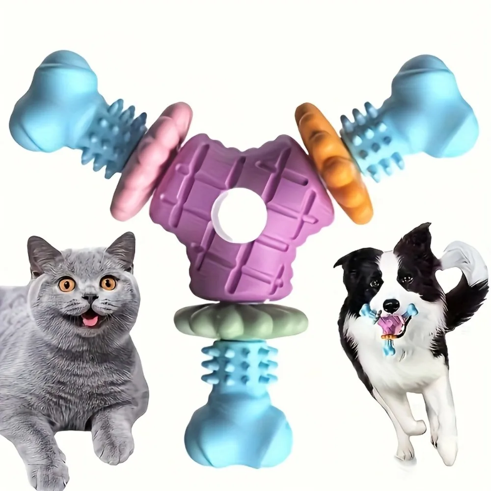 Dog Chew Toy Interactive Tug Toy for Medium Large Dogs Bite Resistant Teething Training Tool Boredom Relief Anti Destructive